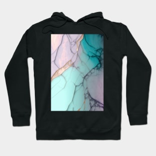 Neutral Heal - Abstract Alcohol Ink Resin Art Hoodie